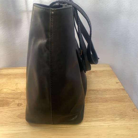 Frye Madison Leather Black Tote - Picture 9 of 9